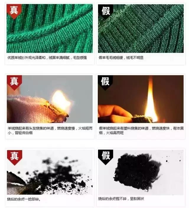 羊毛羊絨制品鑒別方法及如何洗滌